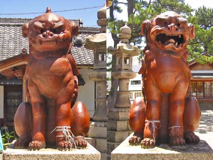 岸城神社１１・狛犬.jpg